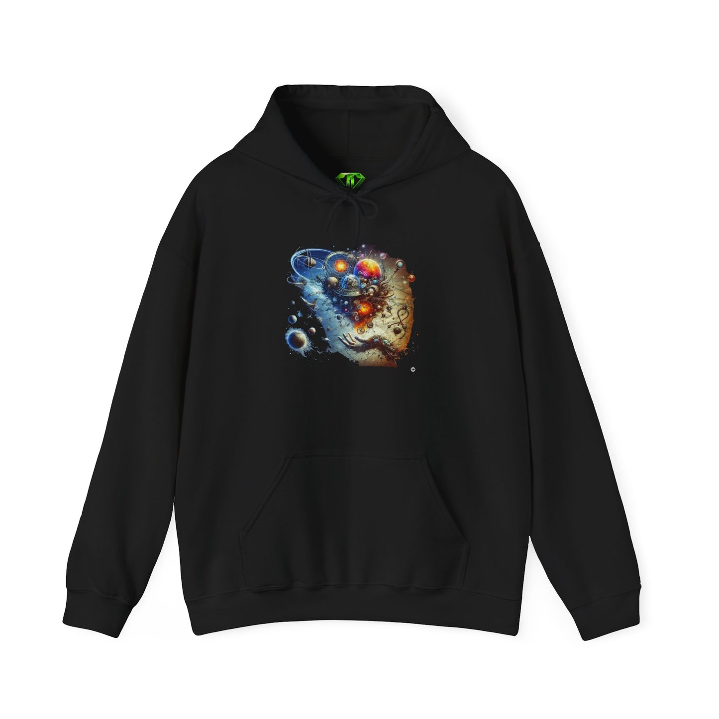 Strange Space Hoodie, Unisex Gildon Heavy Blend™ Hooded Sweatshirt