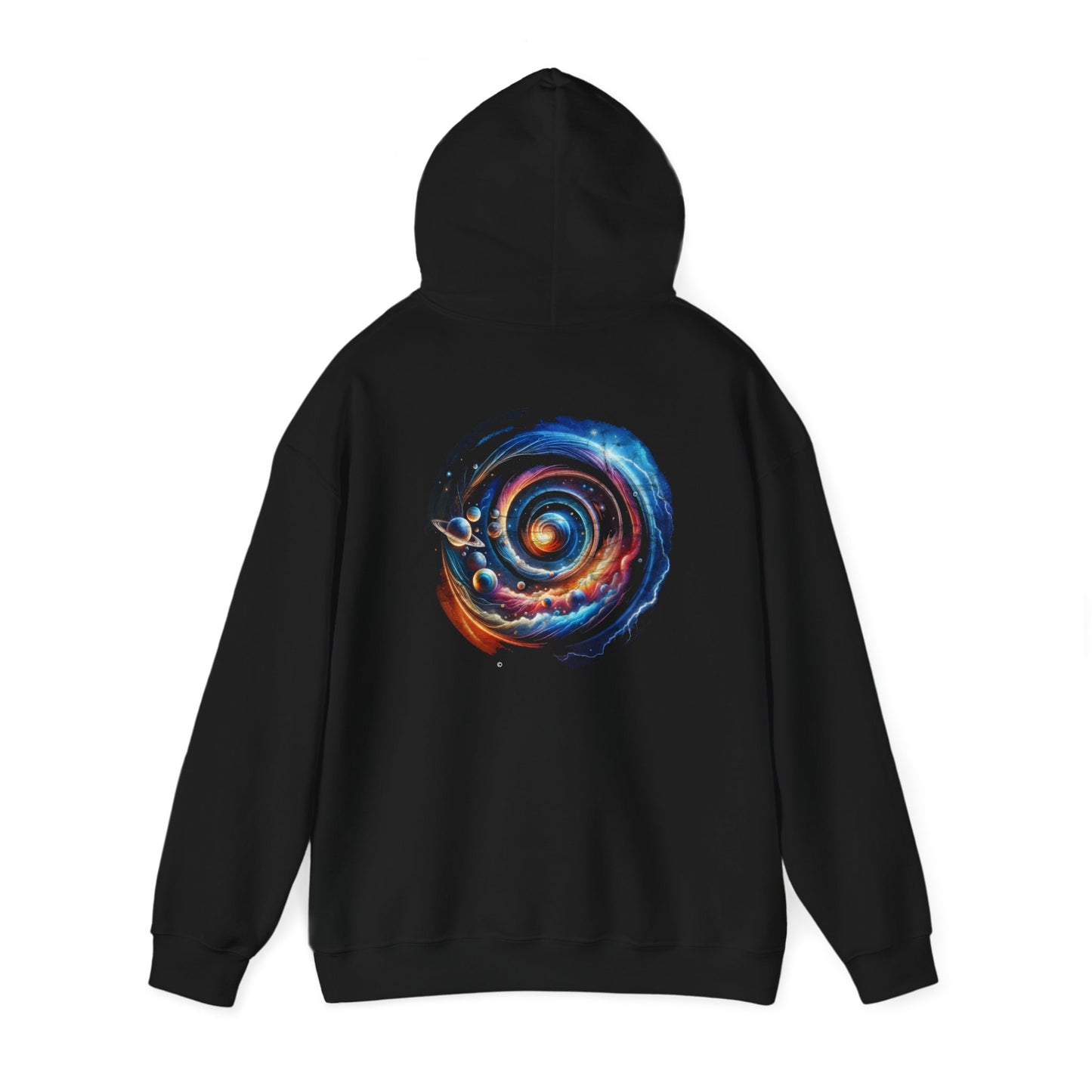 Galaxy Swirl Hoodie, Unisex Gildon Heavy Blend™ Hooded Sweatshirt