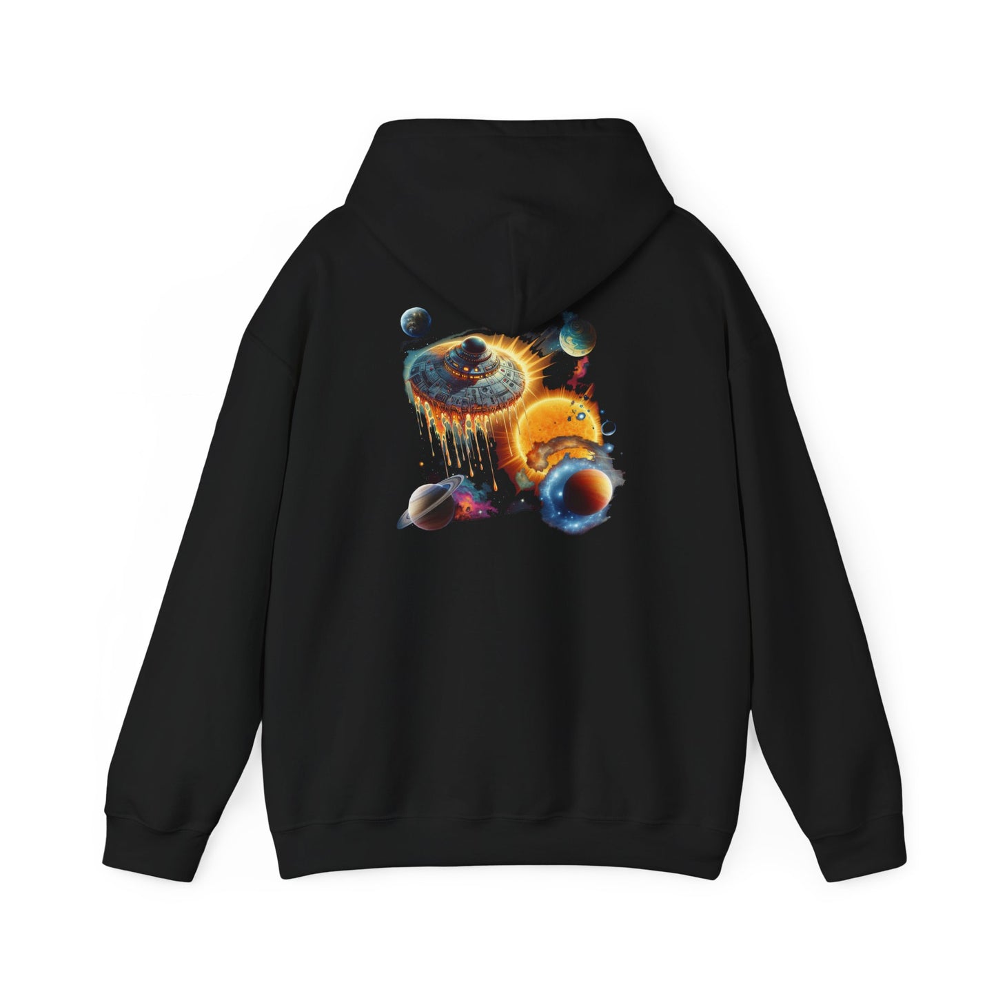 Melting, Unisex Gildon Heavy Blend™ Hooded Sweatshirt,