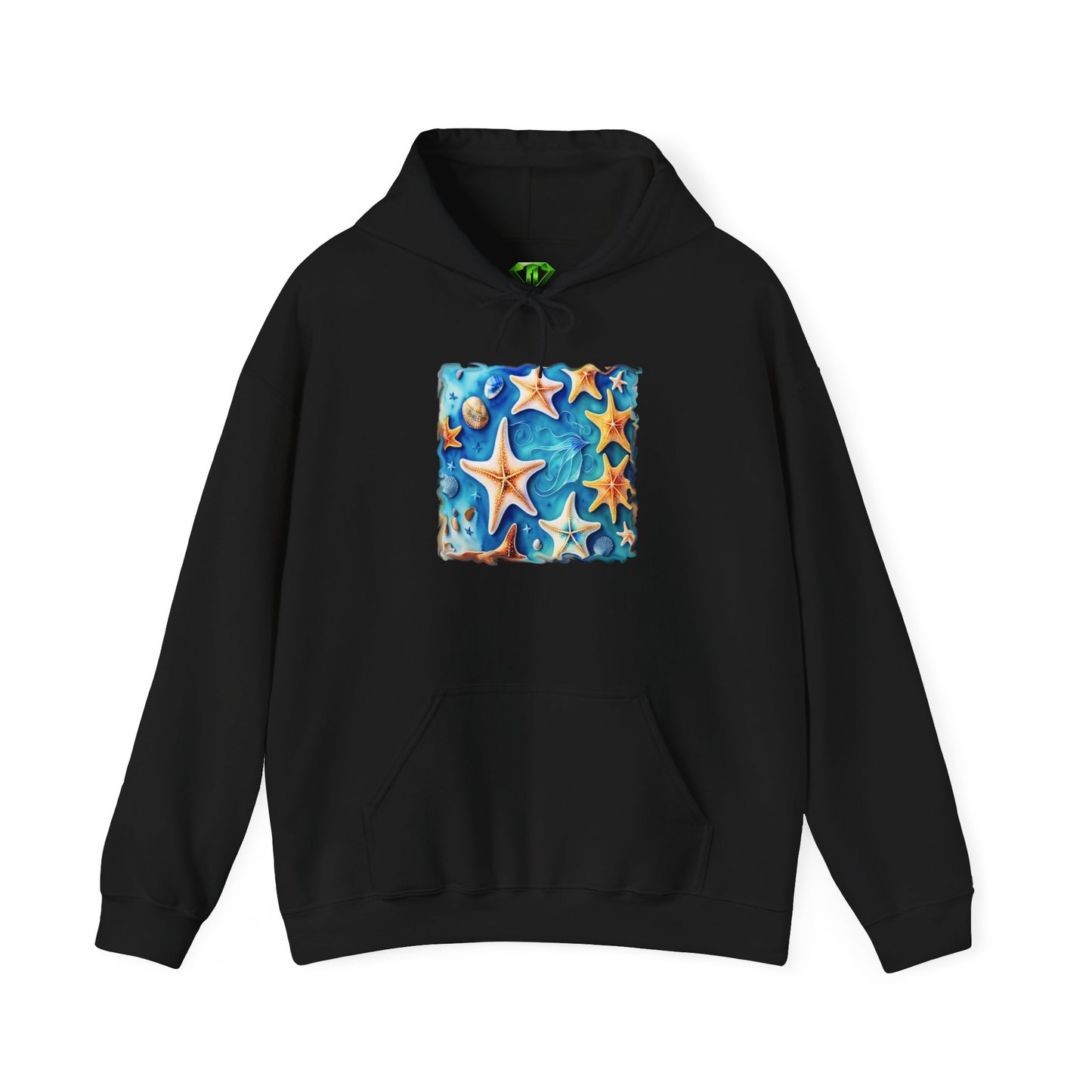 Star Fishes, Unisex Gildon Heavy Blend™ Hooded Sweatshirt,