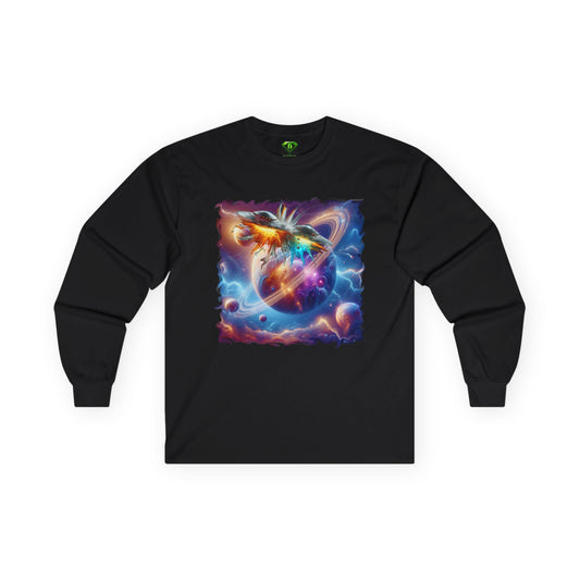 Alien Flying Under the Influence AFUI Long Sleeve T-shirt, Unisex Tees