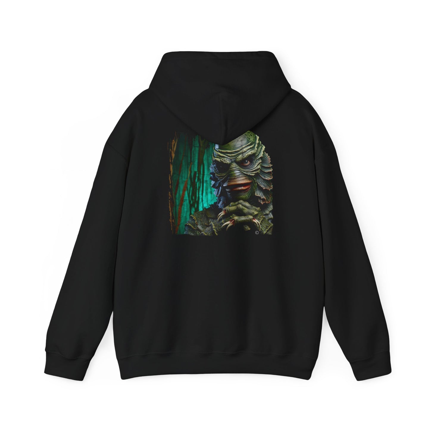 Creature from the Black Lagoon Hoodie, Unisex Gildon Heavy Blend™ Hooded Sweatshirt