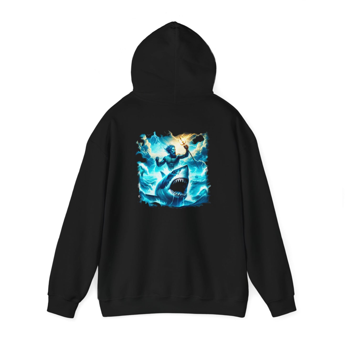 Angry Neptune Hoodie, Unisex Gildon Heavy Blend™ Hooded Sweatshirt