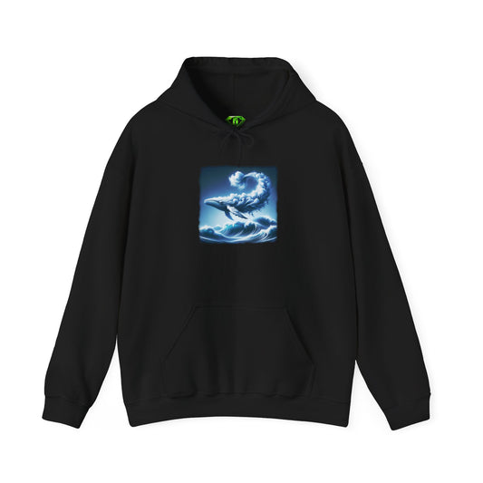 Whale Cloud, Unisex Gildon Heavy Blend™ Hooded Sweatshirt