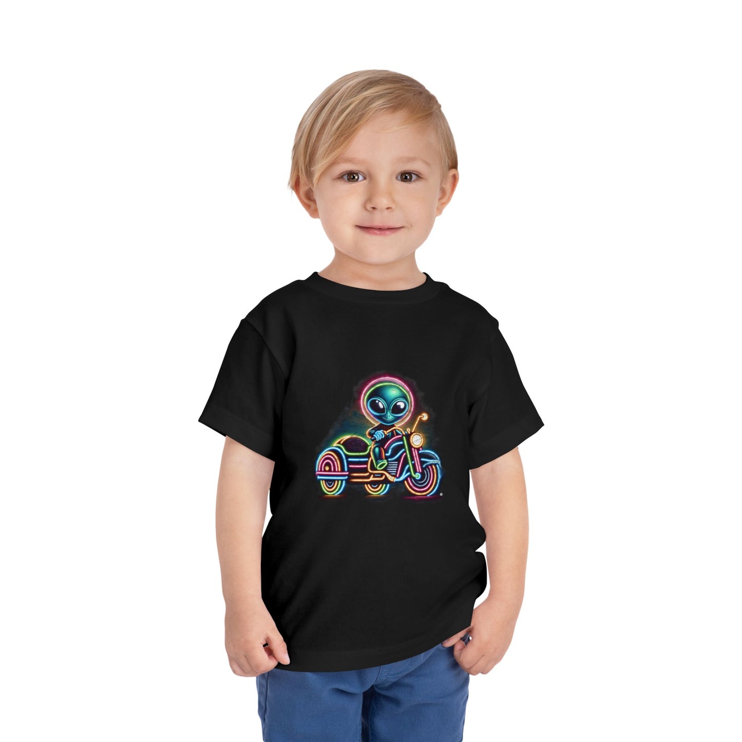 Alien Trike, Short Sleeve Tee, Tee for Kids, Unisex tees