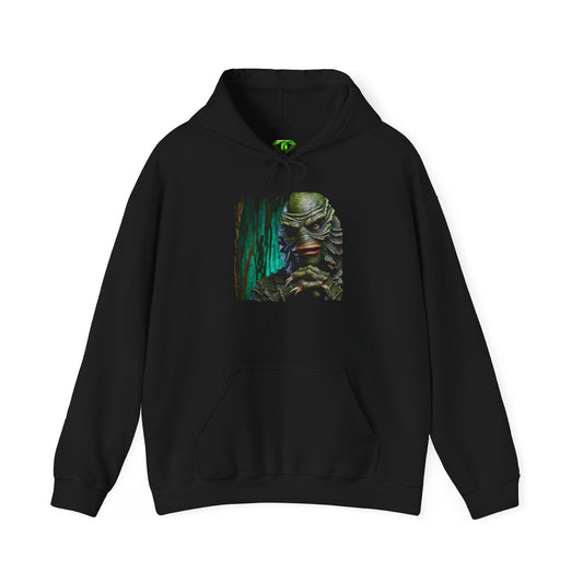 Creature from the Black Lagoon Hoodie, Unisex Gildon Heavy Blend™ Hooded Sweatshirt