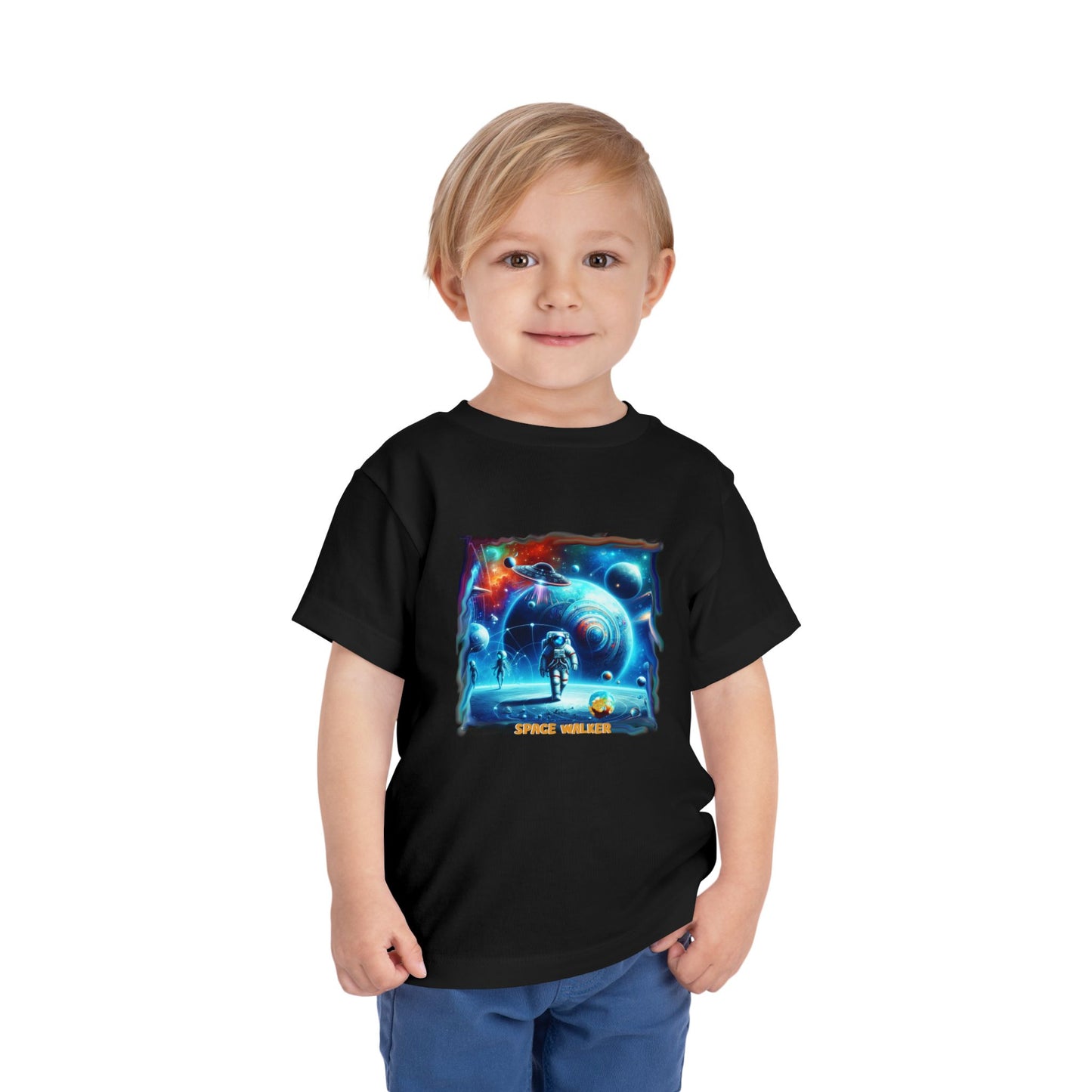 Space Walker, Short Sleeve Tee, Tee for Kids, Unisex tees