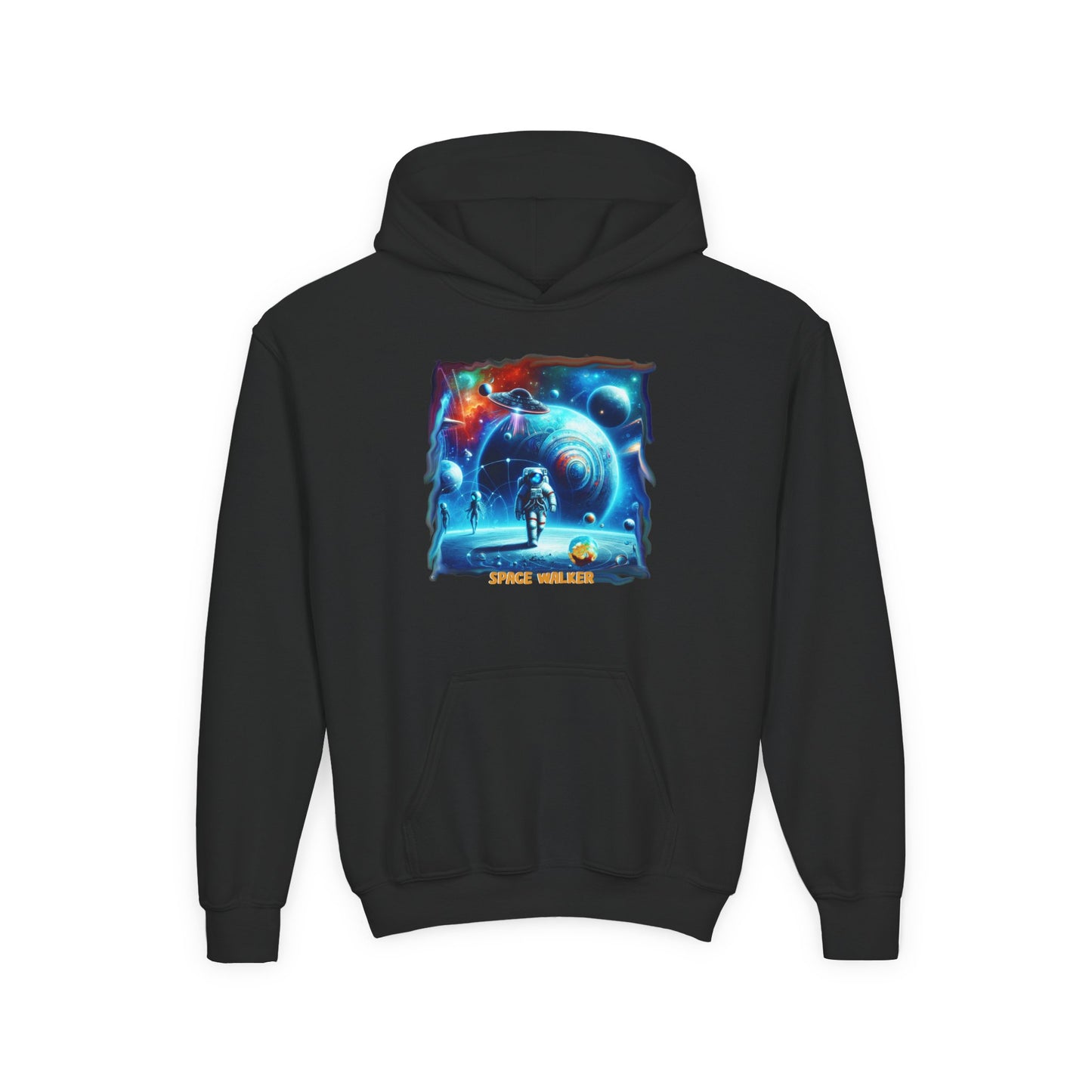 Space Walker, Youth Unisex Hoodie