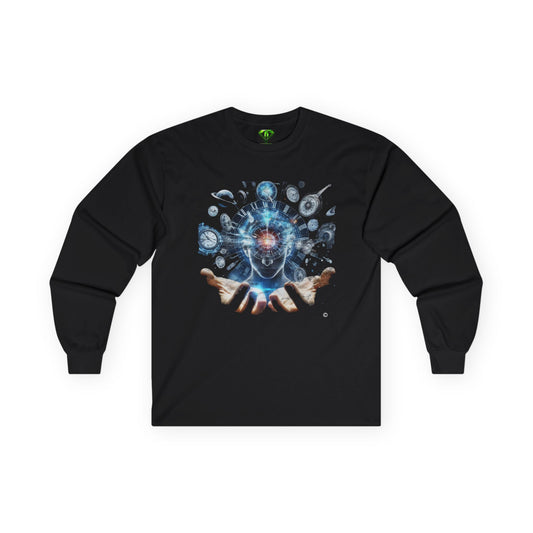 Time Creator Long Sleeve T-shirt, Unisex Tees,