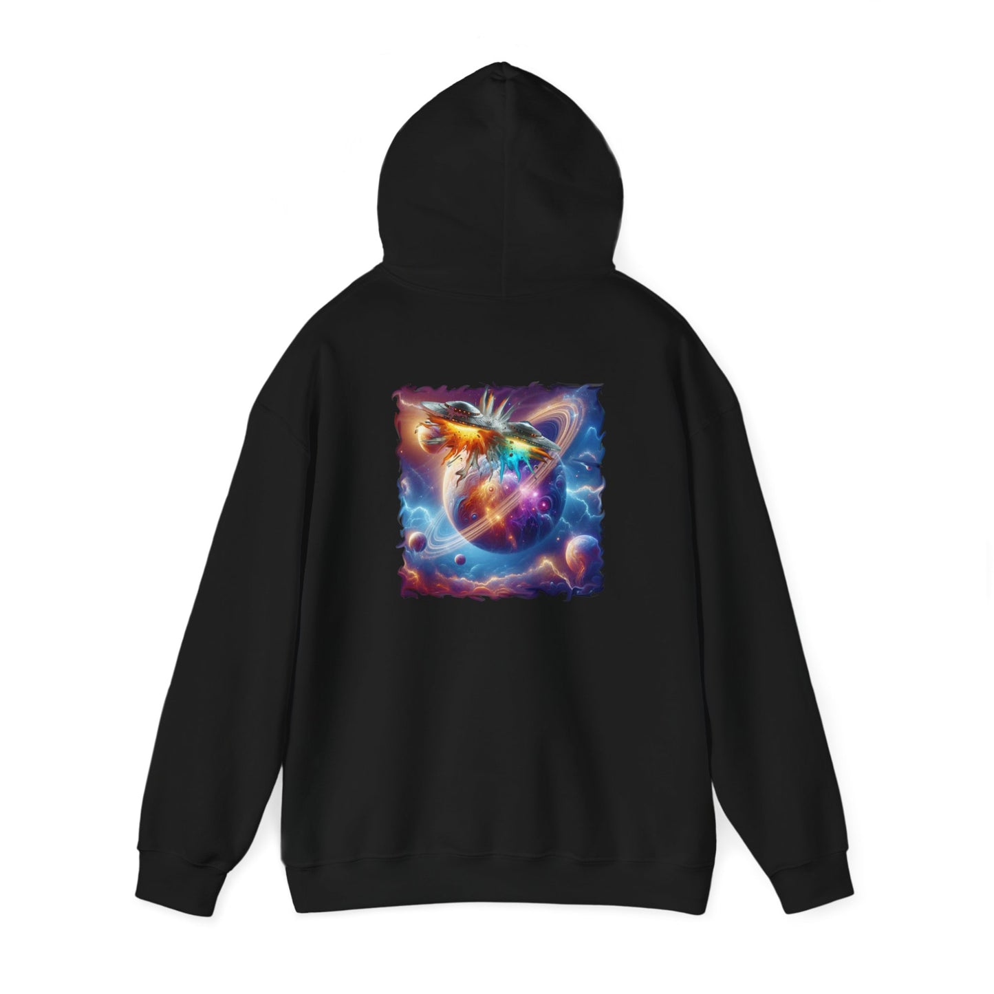 Alien Crash Hoodie, Unisex Gildon Heavy Blend™ Hooded Sweatshirt