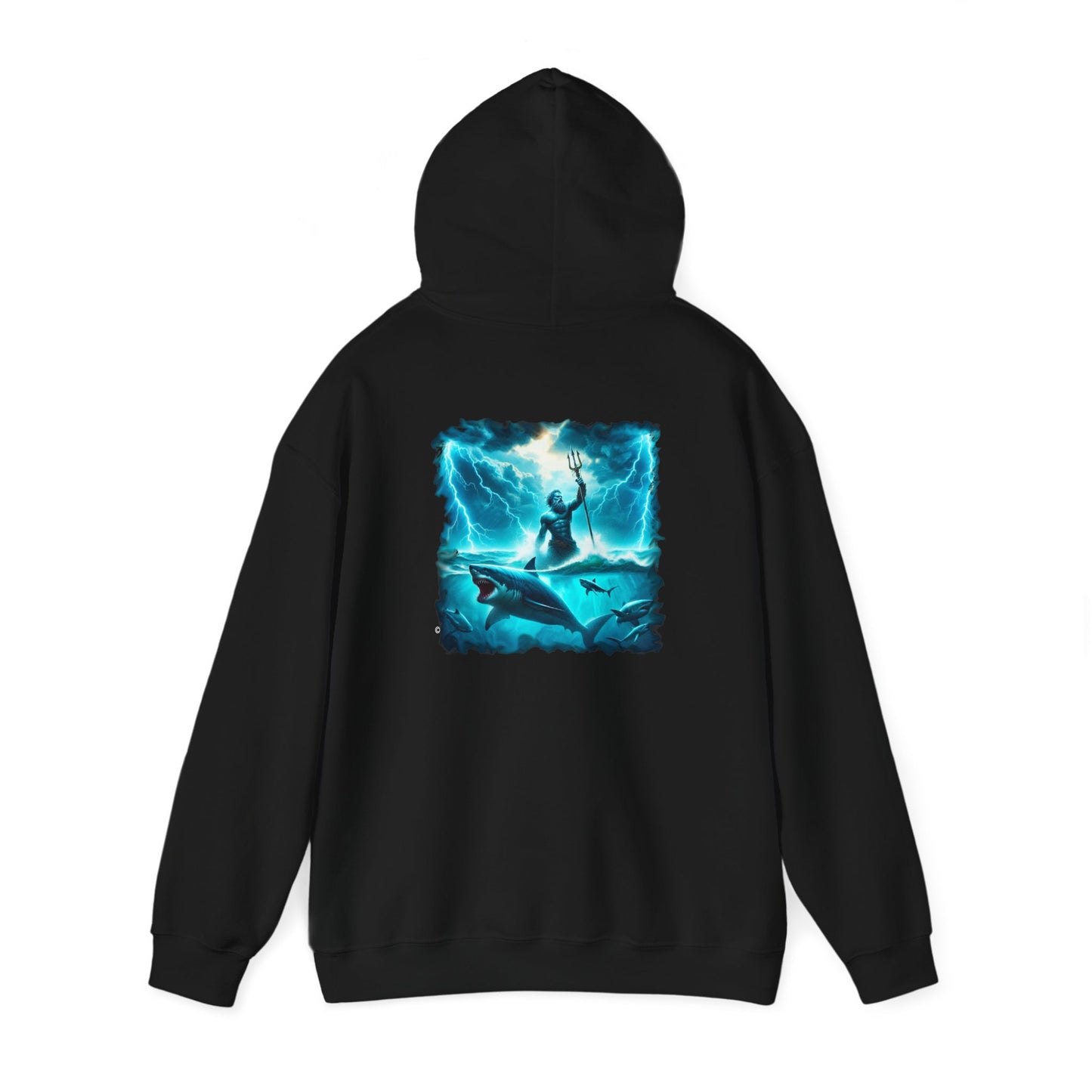 Neptune Summons Storm Hoodie, Unisex Gildon Heavy Blend™ Hooded Sweatshirt