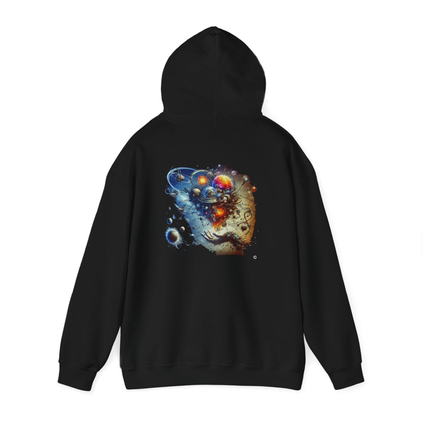 Strange Space Hoodie, Unisex Gildon Heavy Blend™ Hooded Sweatshirt