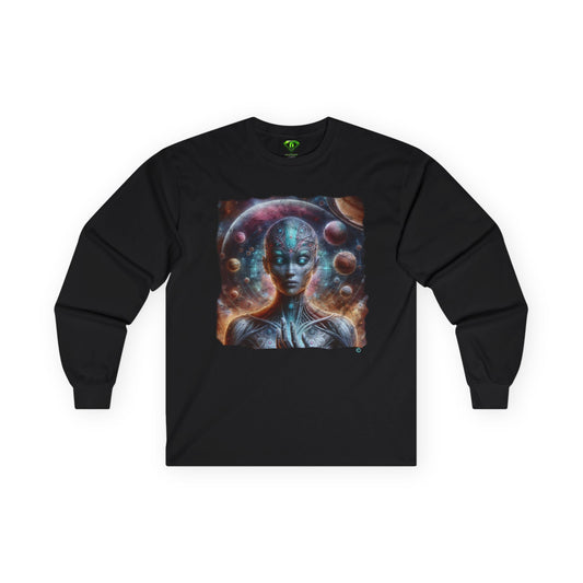 Nova Flare Female Alien Long sleeve T-shirt, Unisex Tees,