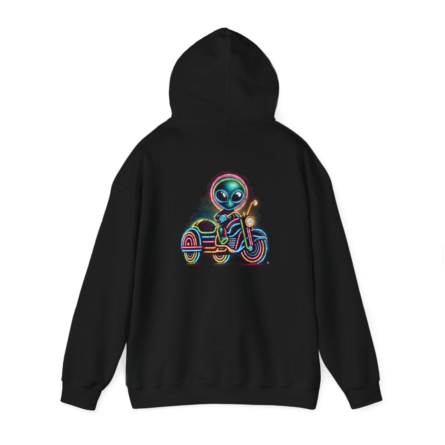 Alien Trike Hoodie, Unisex Gildon Heavy Blend™ Hooded Sweatshirt