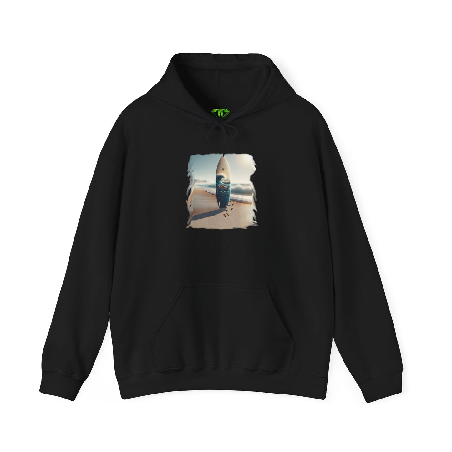 Wave Rider, Unisex Gildon Heavy Blend™ Hooded Sweatshirt