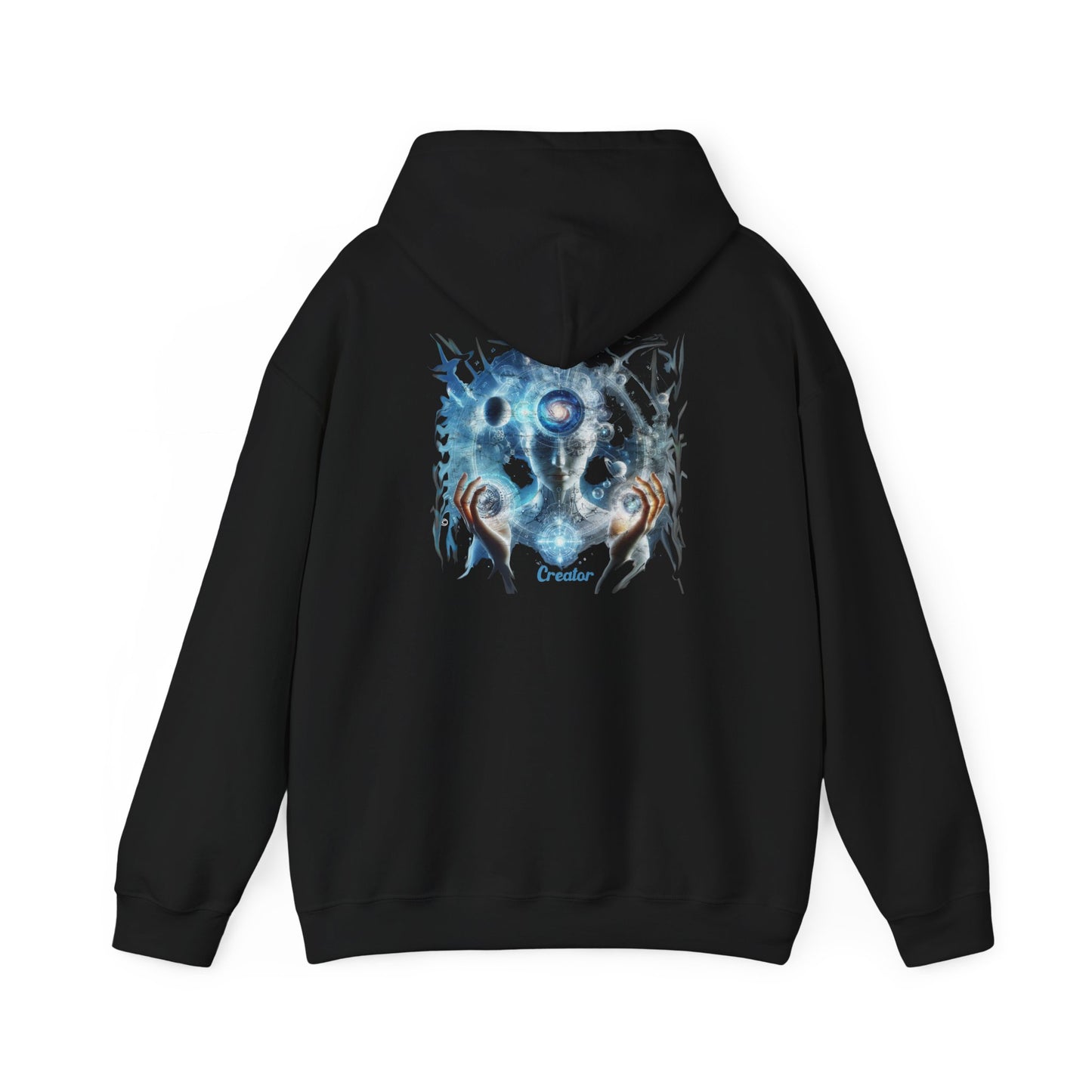 Space Creator Hoodie, Unisex Gildon Heavy Blend™ Hooded Sweatshirt