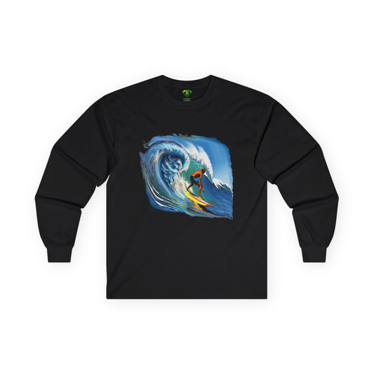 Man of the Sea & Surfer, Unisex Jersey Long Sleeve Tee