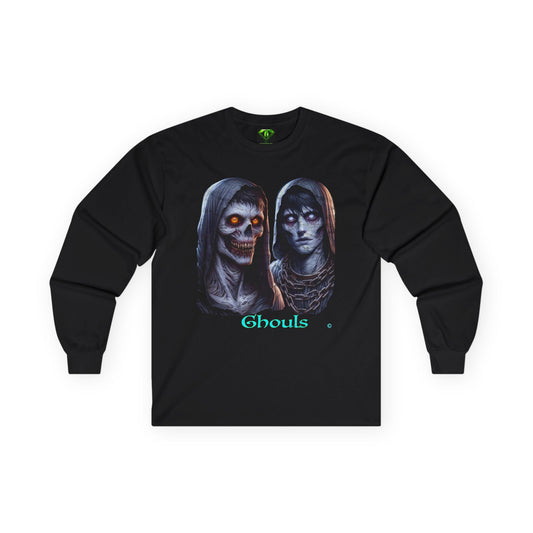 Ghouls Long Sleeve T-shirt, Unisex Tees,