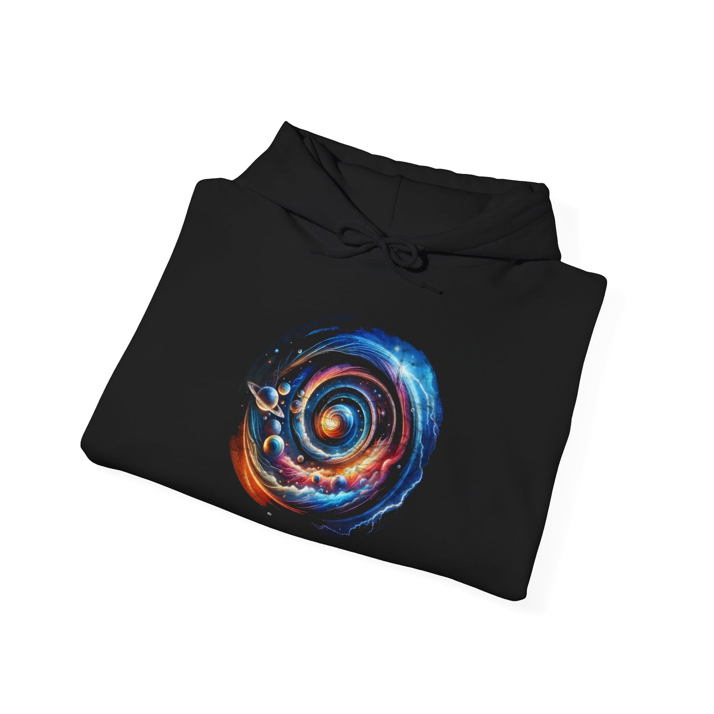 Galaxy Swirl Hoodie, Unisex Gildon Heavy Blend™ Hooded Sweatshirt