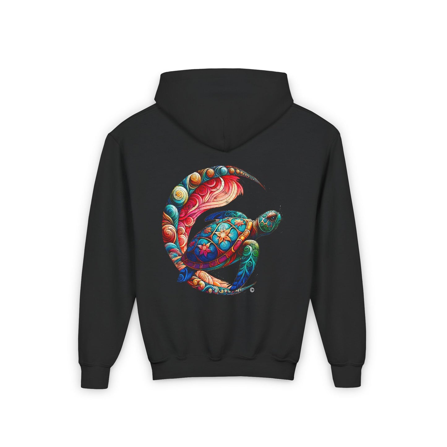 Turtle, Youth Unisex Hoodie