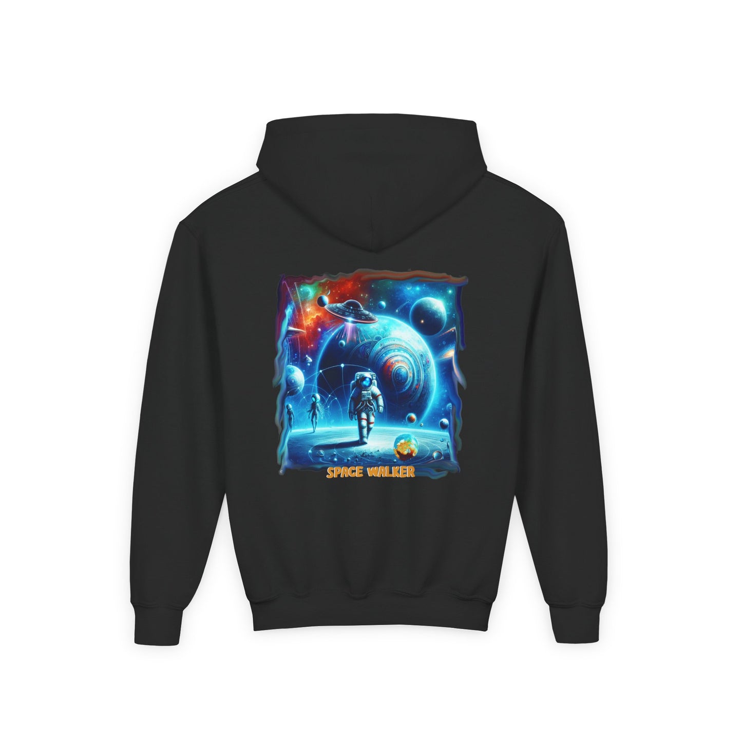 Space Walker, Youth Unisex Hoodie