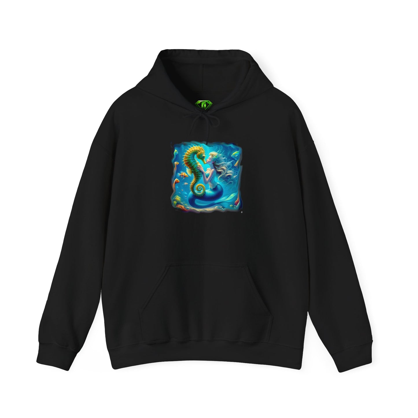 Little Sea horse Hoodie, Unisex Gildon Heavy Blend™ Hooded Sweatshirt